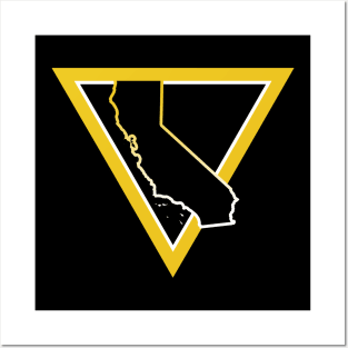 california triangle Posters and Art